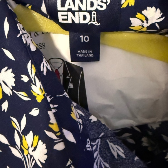 Lands' End Deep Sea Navy Pattern - Picture 6 of 6